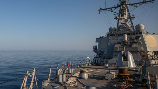 USS Carney in Red Sea