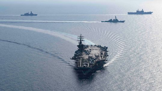 USS Dwight D Eisenhower flagship for Commander, Carrier Strike Group (CCSG) Red Sea 070624 CREDIT US DEPARTMENT OF DEFENSE