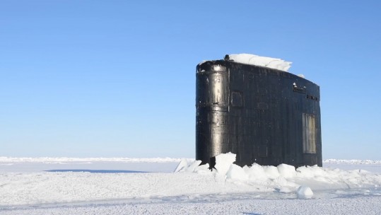 Submarine Breaks The Ice