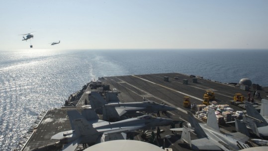 USS Nimitz deck