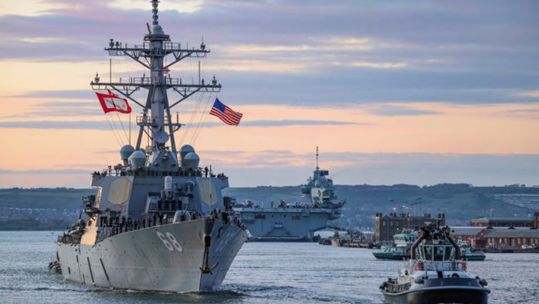 The ship had recently been taking part in the multinational exercise Med Strike 25 (Picture: MOD)