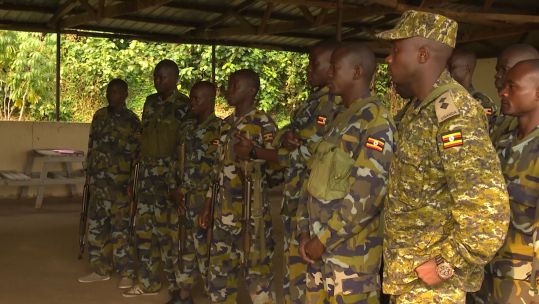 Ugandan forces being trained by UK troops 070819 CREDIT BFBS.jpg 
