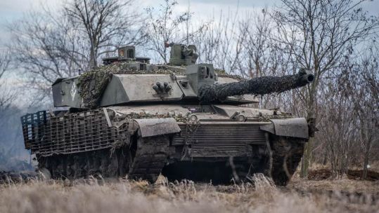 Ukrainian Challenger 2 called Baby