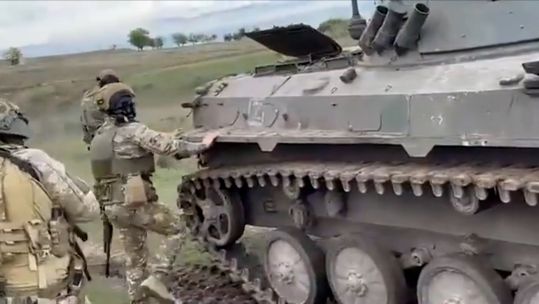 Ukrainian forces DATE UNKNOWN CREDIT Ukrainian MOD
