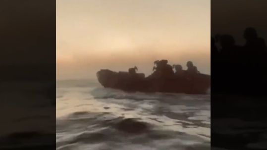 Ukrainian forces appear to be sending troops around the Russian’s western flank DATE UNKNOWN CREDIT Ukraine MOD
