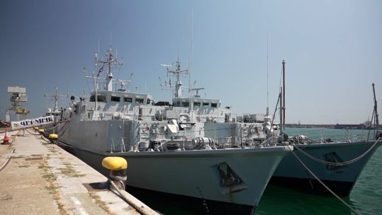 Ukrainian ships on Ex Sea Breeze