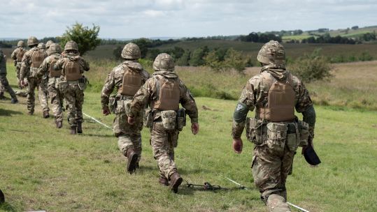 Ukrainian soldiers taking part in UK-led military programme, which will train up to 10,000 Ukrainians 13072022 CREDIT MOD CROWN COPYRIGHT.jpg
