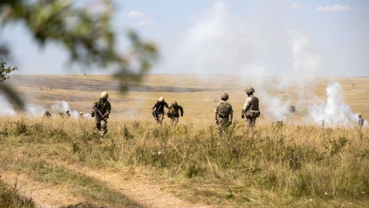 Ukrainian troops here undertaking Infantry training from 5 RIFLES 29072022 CREDIT MOD Crown Copyright.jpg