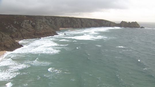 Underwater cables in Cornwall 