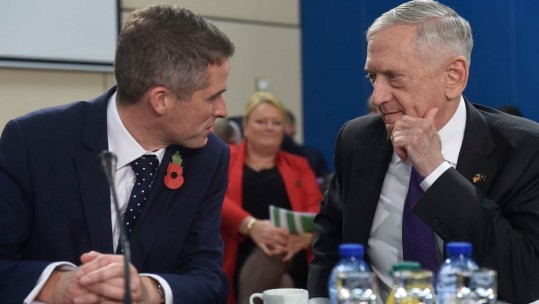 Gavin Williamson & James 'Mad Dog' Mattis