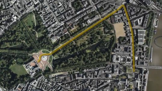 VE Day Route