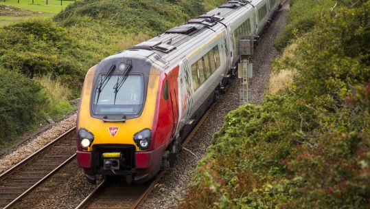 Virgin Trains: Picture Crown Copyright 