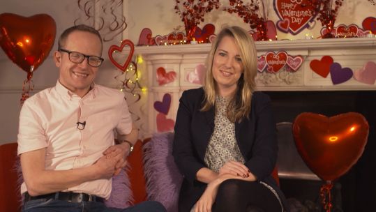 Tim Humphries Jess Bracey Valentine's Day Forces Radio BFBS Forces TV BFBS Extra