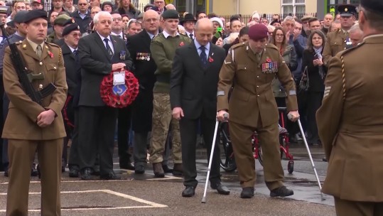 War veteran Ben Parkinson