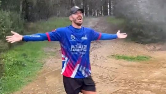 Veteran Brian Wood completes marathon fundraiser 07112022 CREDIT Brian Wood MC Twitter