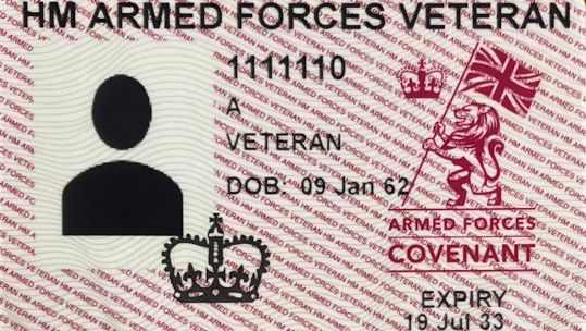 Veteran ID cards