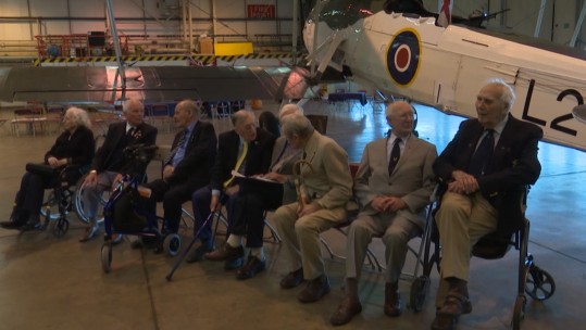 WWII Veterans Reunited With The Fairey Swordfish