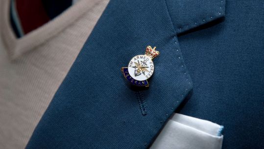 Veterans Badge HM Armed Forces Veteran Defence Imagery MOD