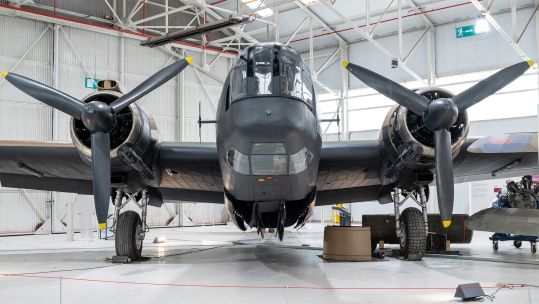 The Vickers Wellington was a long-range medium bomber that served throughout the war until its final retirement in 1953