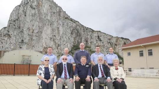 RAF Veterans The Rock Gibraltar