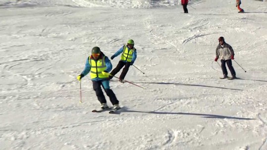 Could You Ski Down A Mountain Blindfolded?
