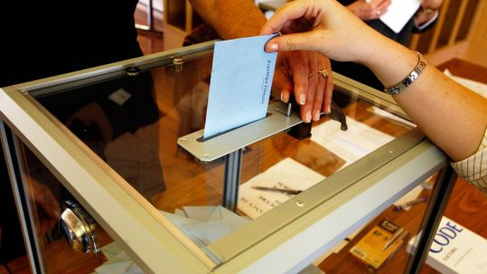 The ballot boxes will open on 12 December for the third time in just over four years (Picture: PA).