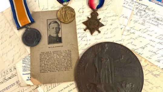 WW1 Soldiers Medals