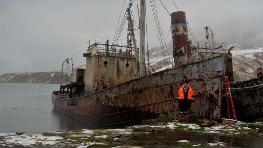 WW1 Steam Trawler 091218 SWNS