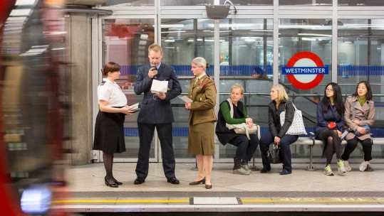 Serving Personnel&#039;s Moving Tube Tribute To The Fallen