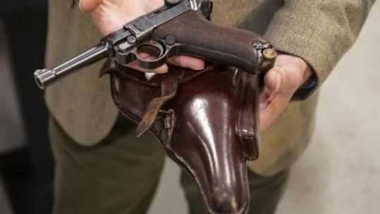 A luger pistol is among those items missing from MOD facilities (Picture: Tank Museum)