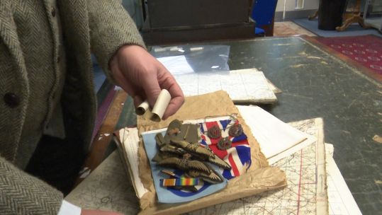 WWI RAF Pilot collection Auction 04032020 CREDIT BFBS