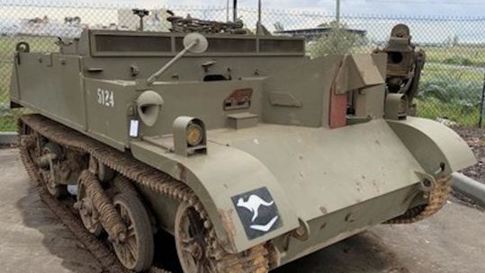 WWII Australian Bren Gun Carrier from Rod Bellars largest historic militaria collection 26012022 CREDIT Lloyds Auctioneers and Valuers.jpg