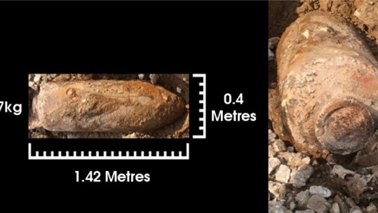 Homes Evacuated After WWII Bomb Found In Bath
