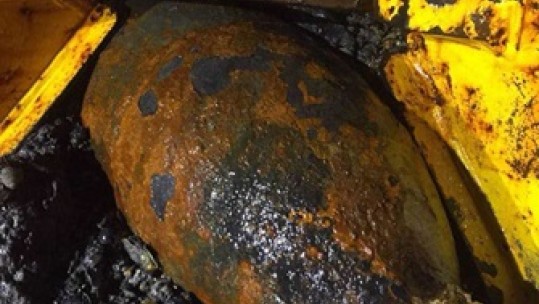 WWII German Bomb Portsmouth Harbour
