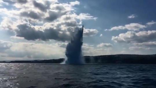 WWII bomb safely detonated off Devon coast