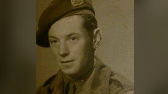 WWII veteran Jack Burns CREDIT Ian Burns
