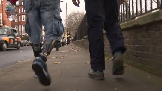 walking with the wounded Xmas Christmas walk