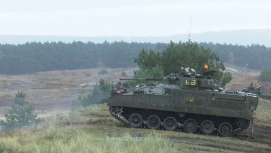 Warrior infantry fighting vehicle