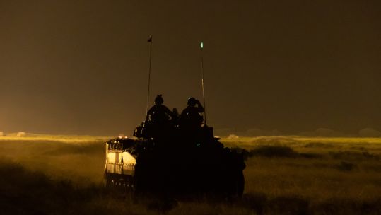Warrior on exercise at Sennybridge Training Area 210622 CREDIT MOD