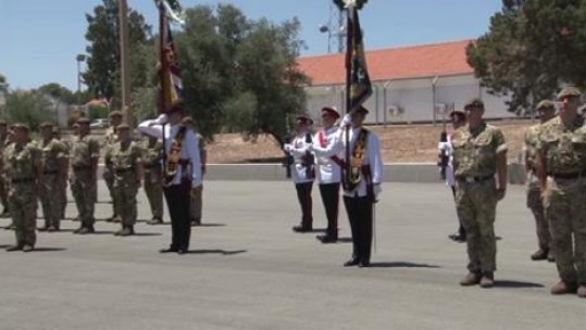 Soldiers In Cyprus Remember Brave Forebears At Waterloo