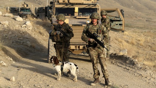 Welsh Guards in Afghanistan 030918 CREDIT COPYRIGHT