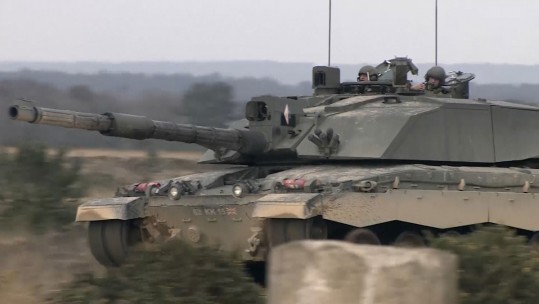 Reserves Take Challenger 2 Tanks For A Spin