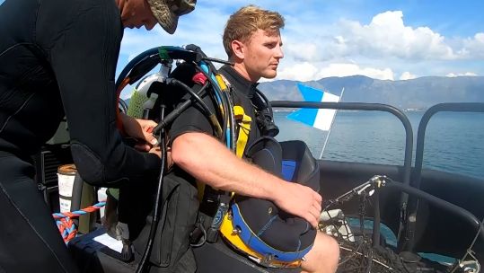 What is it like to be Royal Engineers diver 09122024 CREDIT BFBS