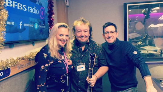 Whitesnake Bernie Marsden Guitar Forces Radio BFBS Richard Hatch Verity Geere