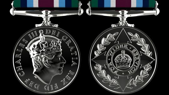 Wider Service Medal.