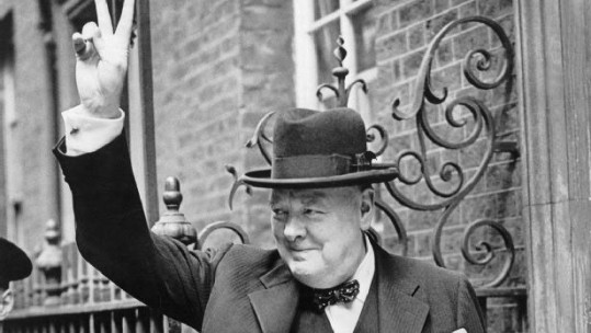 Winston Churchill V for Victory