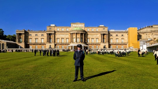 Cadet of the Week CWO Jordan Bertolaso of 1406 (Spalding) Sqn ATC  at Buckingham Palace