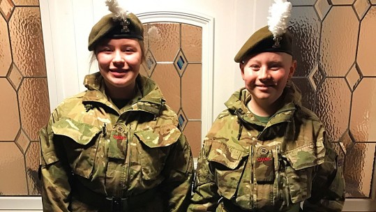 British Army Cadets Lillie McCabe-Allen & Luke Ashton A Hero’s Journey