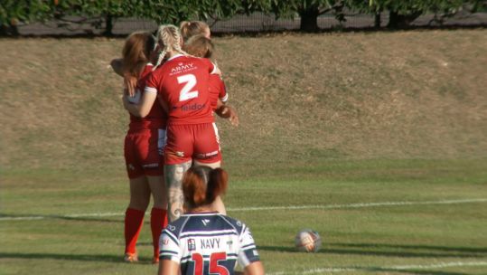 Women's Army v Navy Inter Services rugby league Credit BFBS DATE 15092023.jpg 
