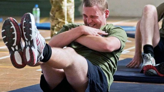 Workout Wednesday Physical Development Training British Army Reservist Defence Imagery 2013